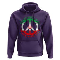 Peace With Iran Hoodie Not War In Middle East