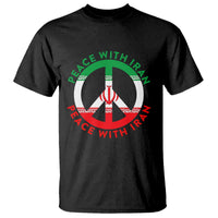 Peace With Iran T Shirt Not War In Middle East