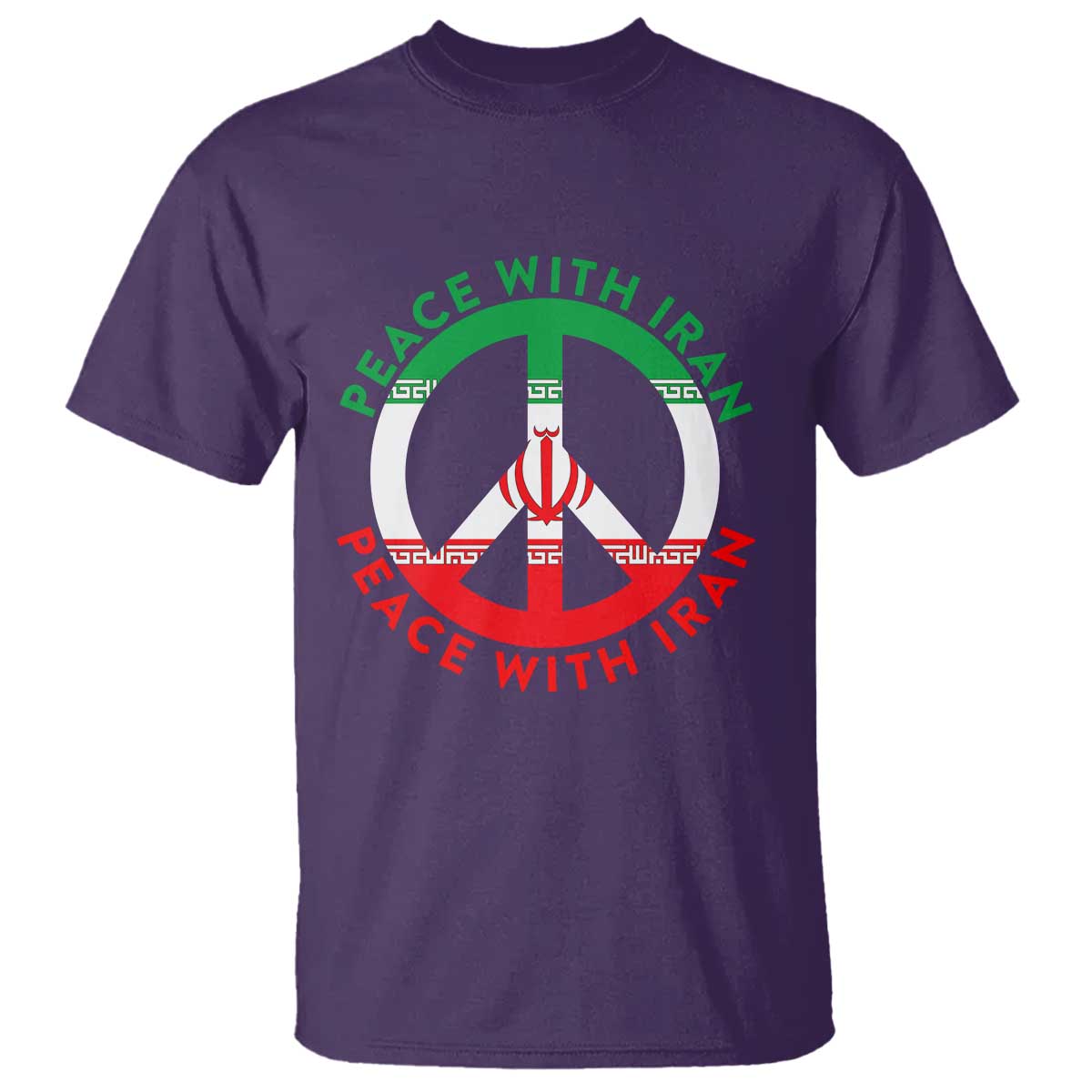 Peace With Iran T Shirt Not War In Middle East