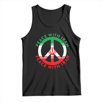 Peace With Iran Tank Top Not War In Middle East