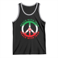 Peace With Iran Tank Top Not War In Middle East