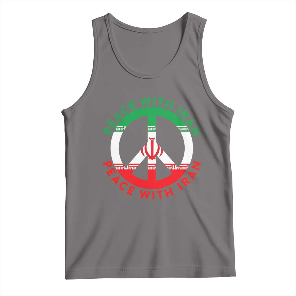 Peace With Iran Tank Top Not War In Middle East