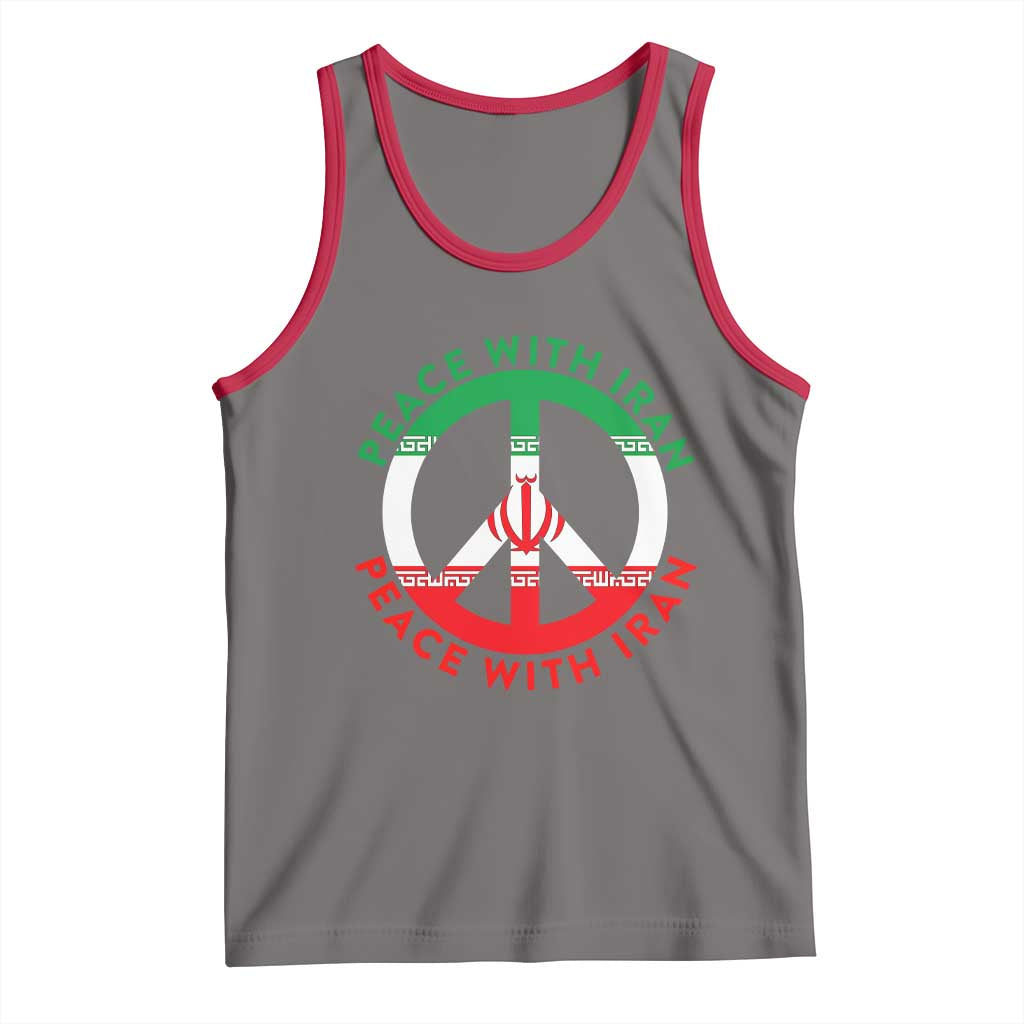 Peace With Iran Tank Top Not War In Middle East