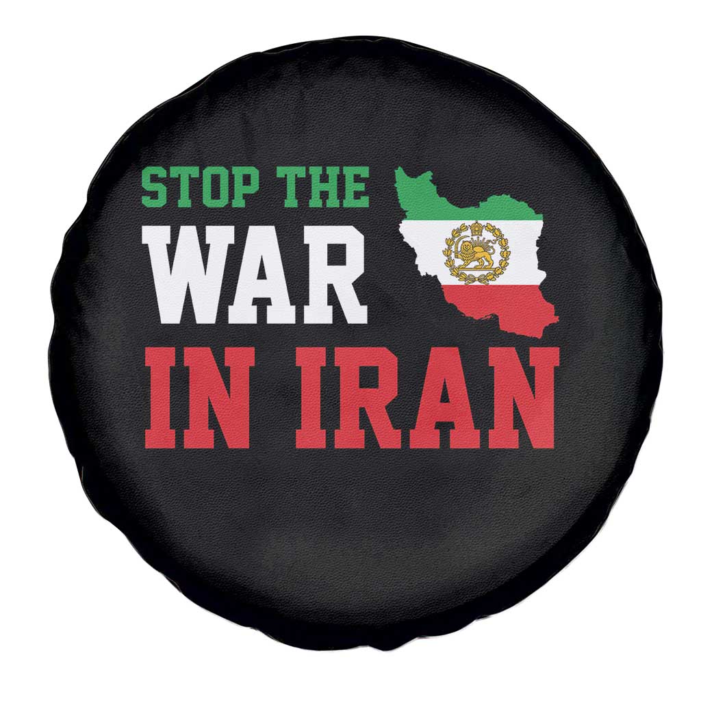 Stop The War In Iran Spare Tire Cover Iran Freedom Protest