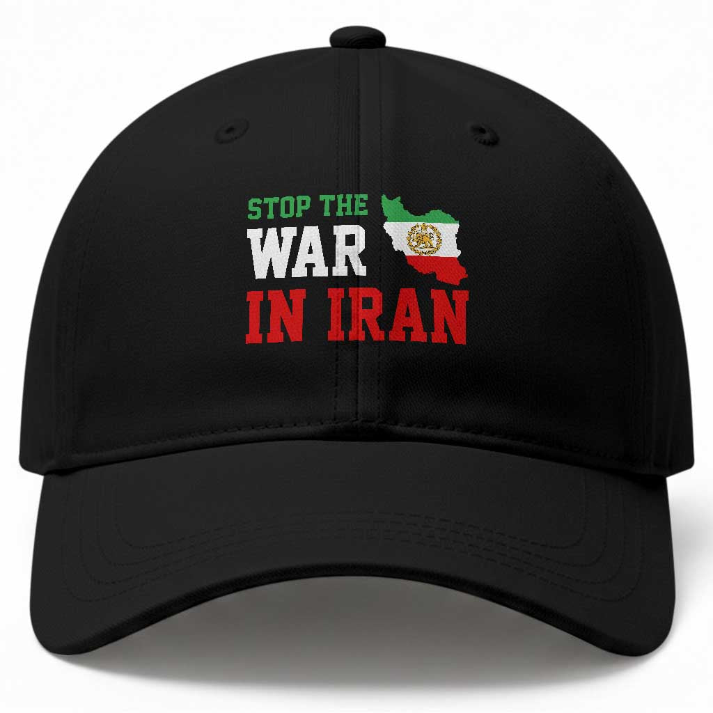 Stop The War In Iran Baseball Cap Iran Freedom Protest