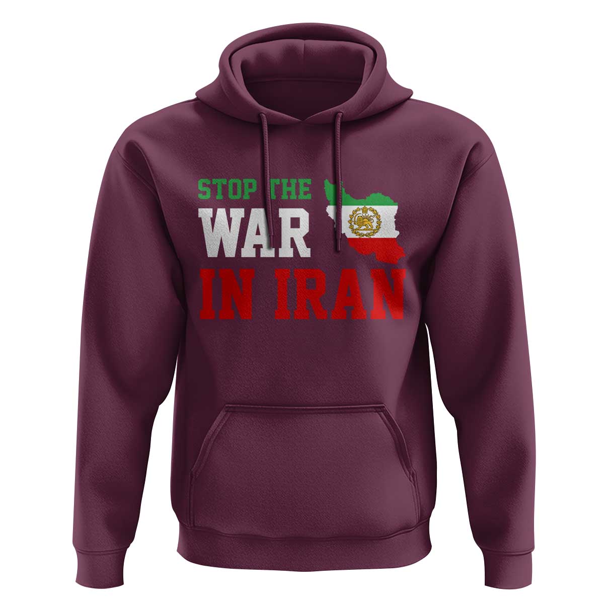 Stop The War In Iran Hoodie Iran Freedom Protest