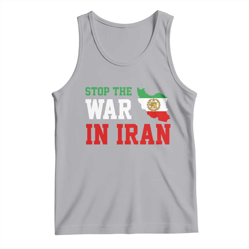 Stop The War In Iran Tank Top Iran Freedom Protest