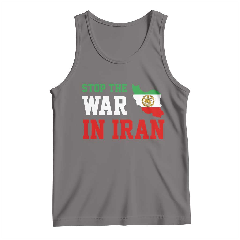 Stop The War In Iran Tank Top Iran Freedom Protest