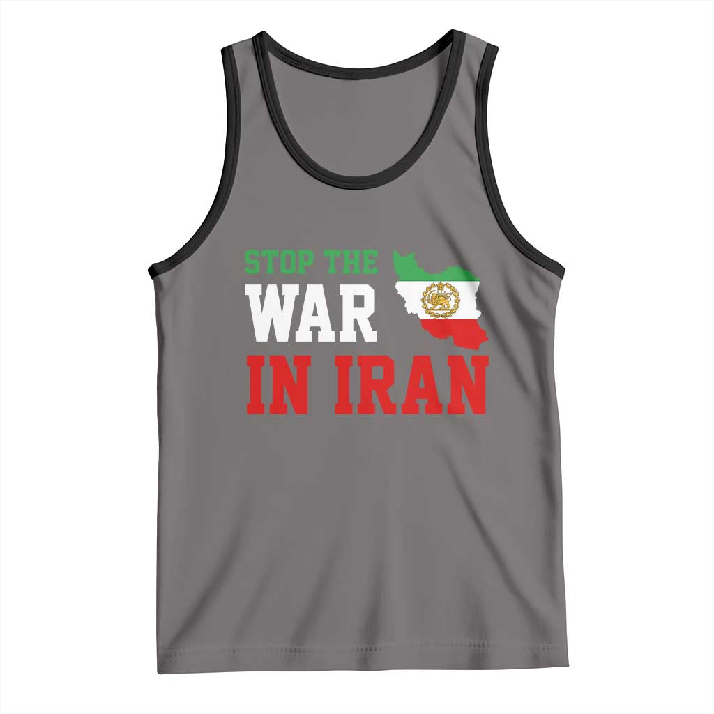 Stop The War In Iran Tank Top Iran Freedom Protest
