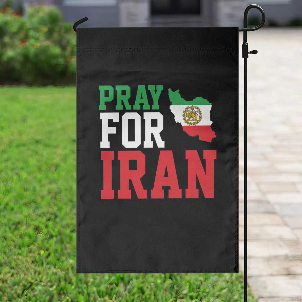 Pray For Iran Garden Flag Anti War Protest Apparel Gift