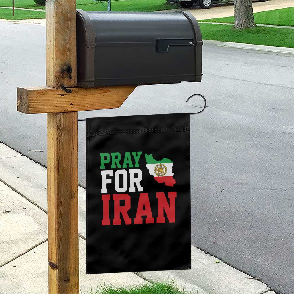 Pray For Iran Garden Flag Anti War Protest Apparel Gift
