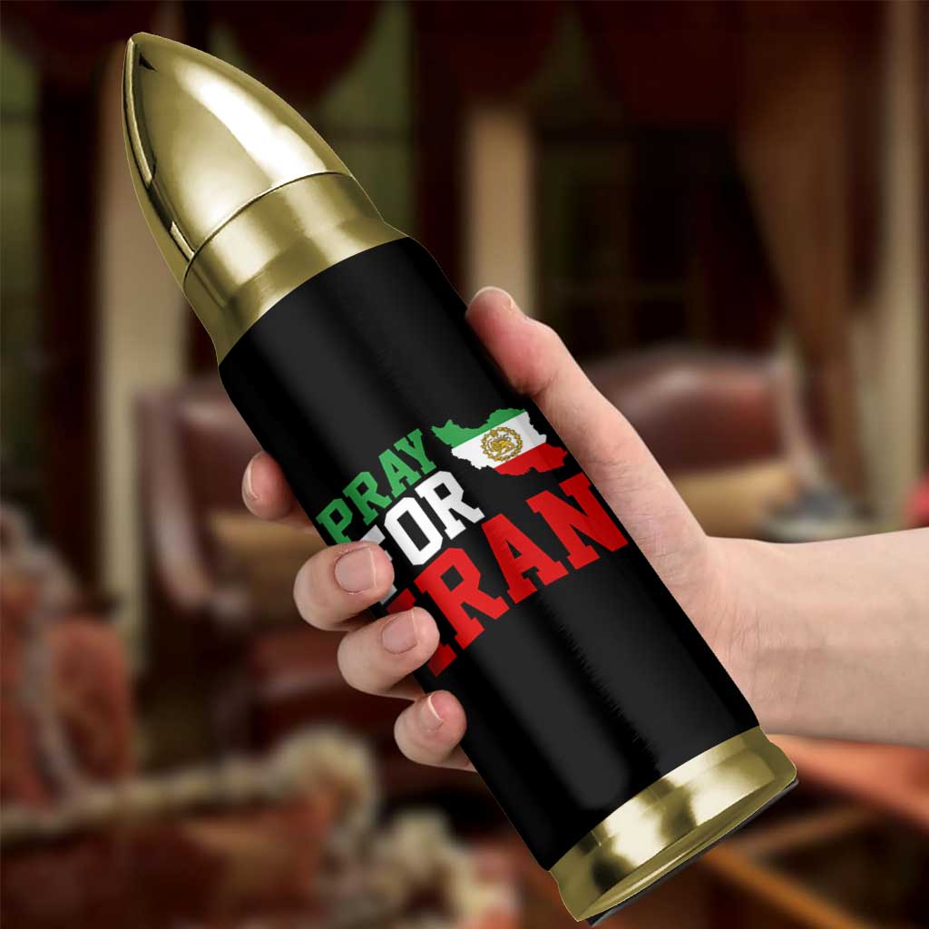 Pray For Iran Bullet Tumbler Anti War Protest Apparel Gift