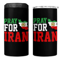Pray For Iran 4 in 1 Can Cooler Tumbler Anti War Protest Apparel Gift