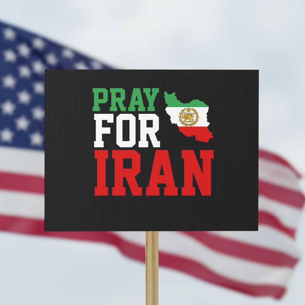 Pray For Iran Protest Sign Anti War Protest Apparel Gift