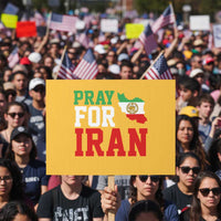 Pray For Iran Protest Sign Anti War Protest Apparel Gift