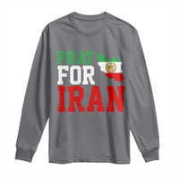 Pray For Iran Long Sleeve Shirt Anti War Protest Apparel Gift