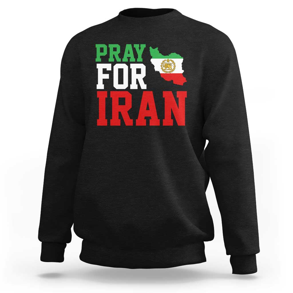 Pray For Iran Sweatshirt Anti War Protest Apparel Gift