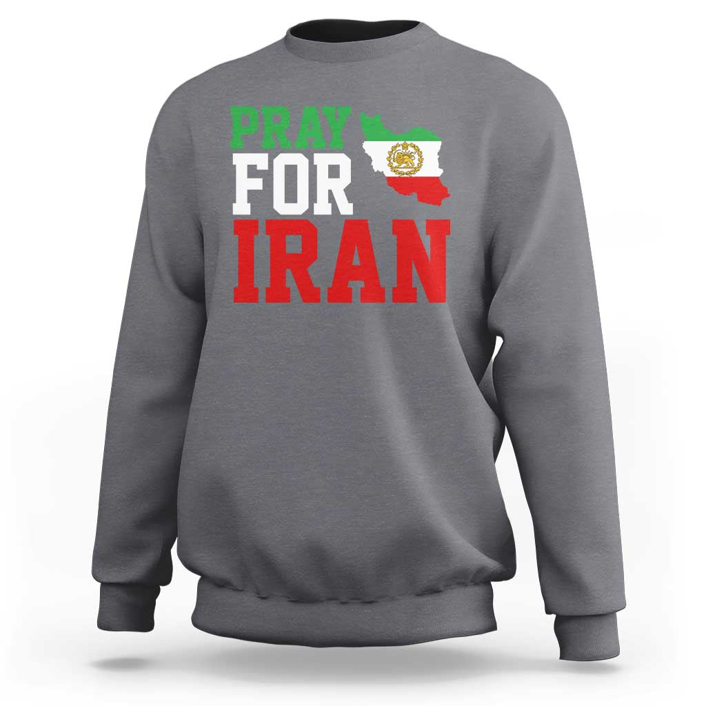 Pray For Iran Sweatshirt Anti War Protest Apparel Gift