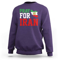 Pray For Iran Sweatshirt Anti War Protest Apparel Gift