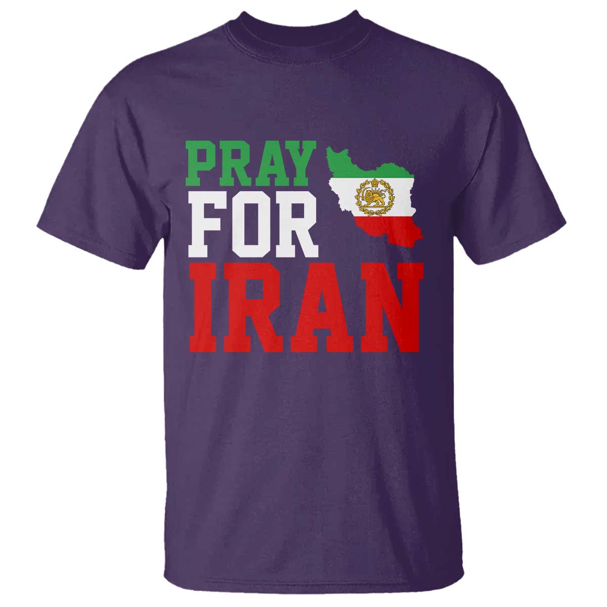 Pray For Iran T Shirt Anti War Protest Apparel Gift