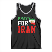 Pray For Iran Tank Top Anti War Protest Apparel Gift