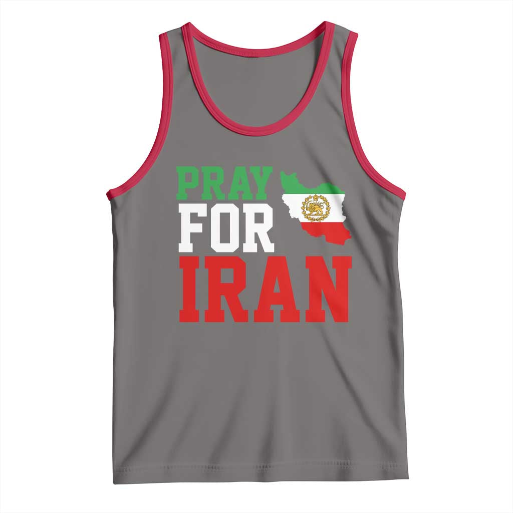 Pray For Iran Tank Top Anti War Protest Apparel Gift