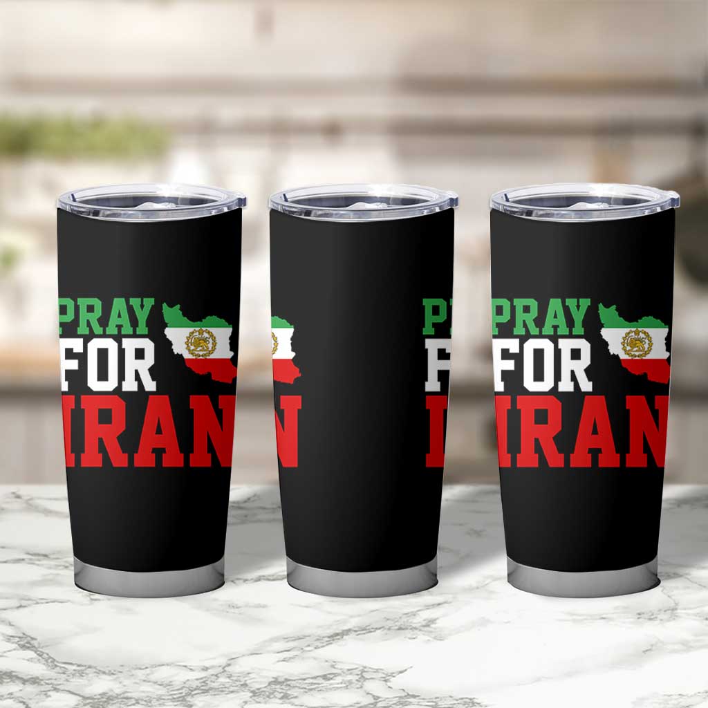Pray For Iran Tumbler Cup Anti War Protest Apparel Gift