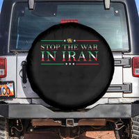 Stop The War In Iran Spare Tire Cover Anti War Protest