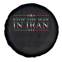 Stop The War In Iran Spare Tire Cover Anti War Protest