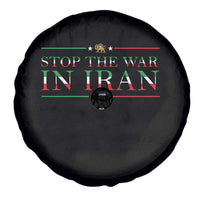 Stop The War In Iran Spare Tire Cover Anti War Protest