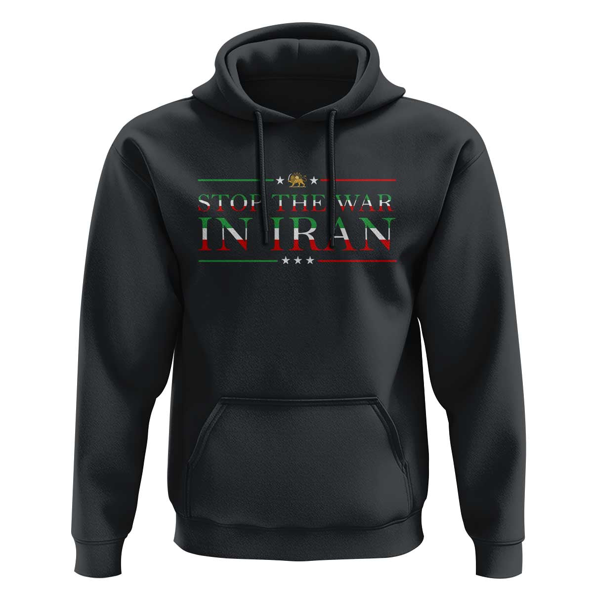 Stop The War In Iran Hoodie Anti War Protest