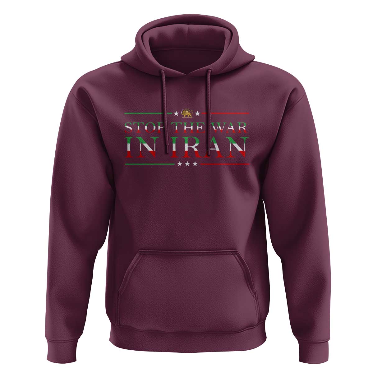Stop The War In Iran Hoodie Anti War Protest
