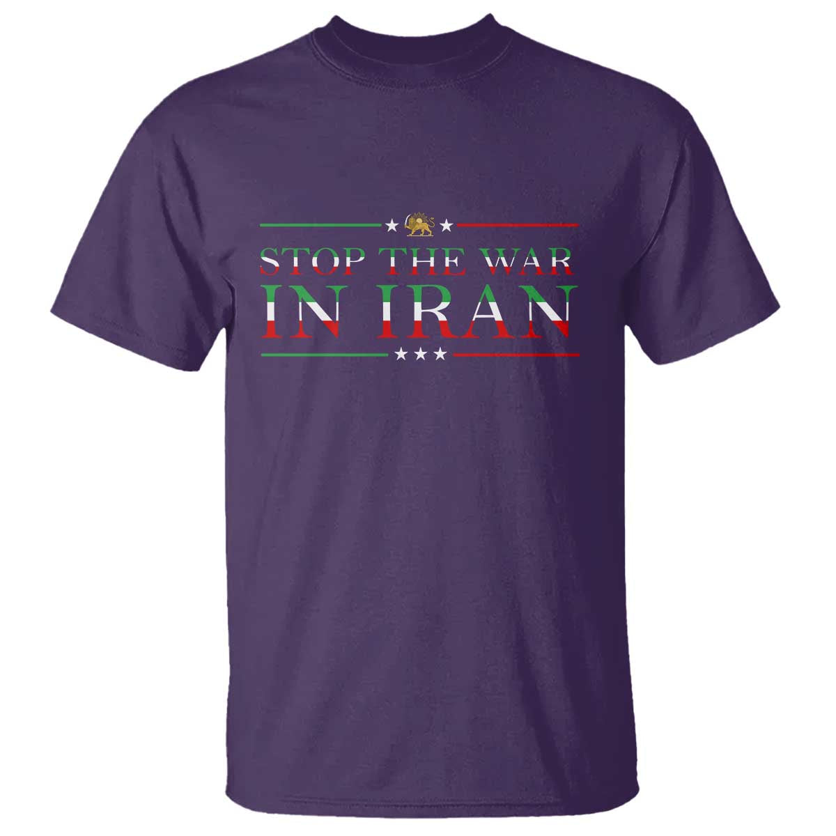 Stop The War In Iran T Shirt Anti War Protest
