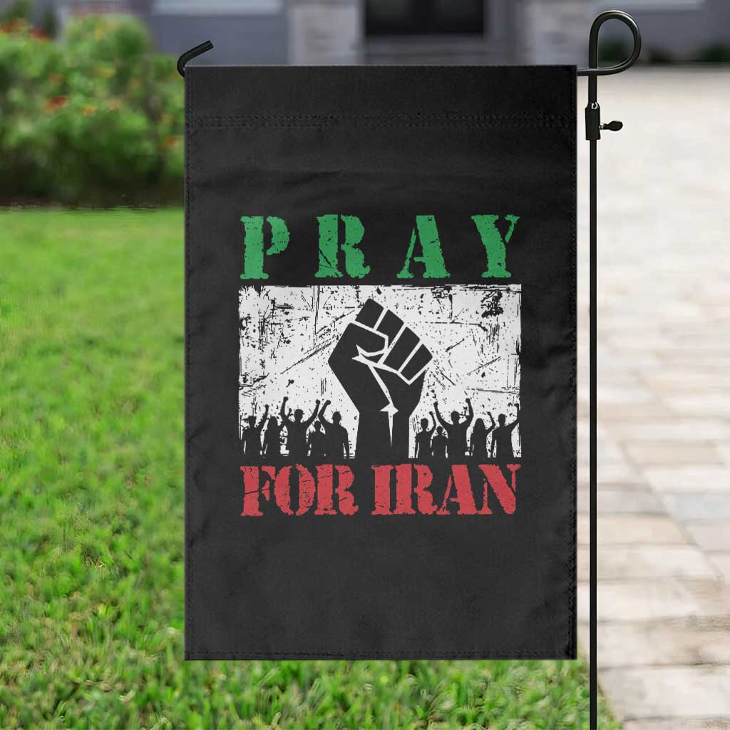 Pray For Iran Garden Flag Support Iranian People Peace