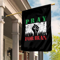 Pray For Iran Garden Flag Support Iranian People Peace