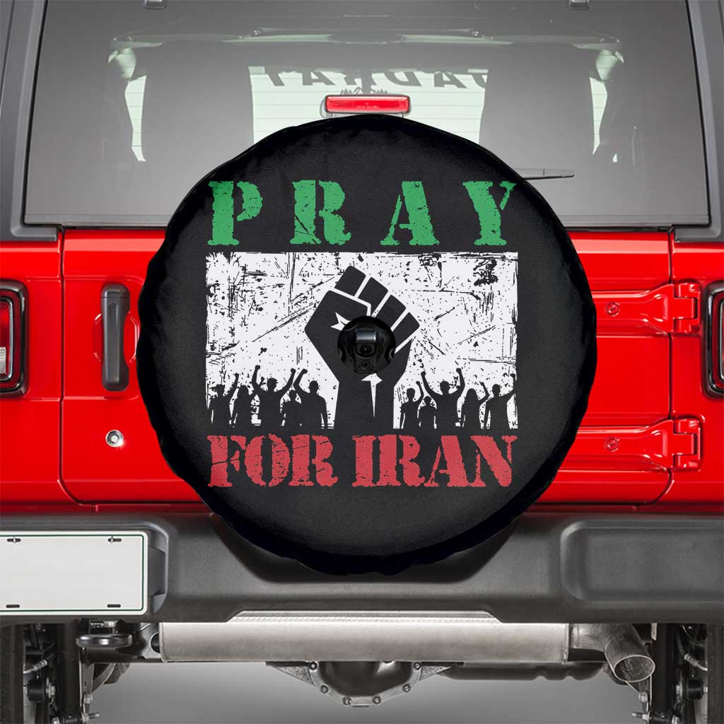 Pray For Iran Spare Tire Cover Support Iranian People Peace