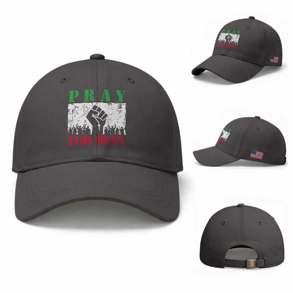 Pray For Iran Baseball Cap Support Iranian People Peace