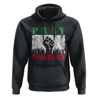 Pray For Iran Hoodie Support Iranian People Peace