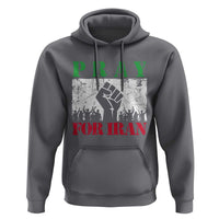 Pray For Iran Hoodie Support Iranian People Peace