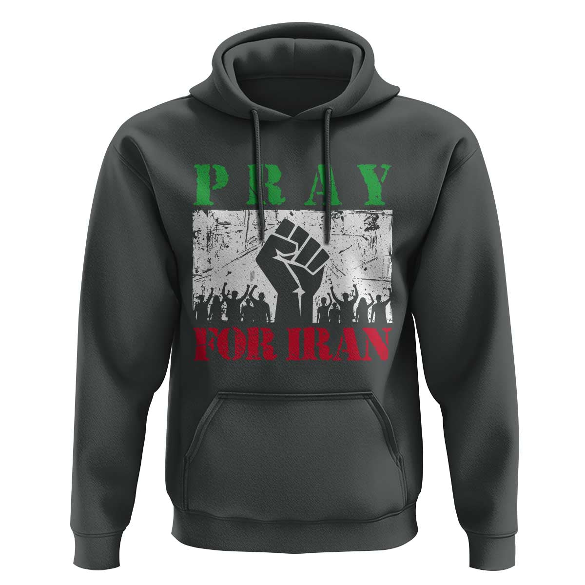 Pray For Iran Hoodie Support Iranian People Peace