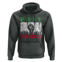 Pray For Iran Hoodie Support Iranian People Peace