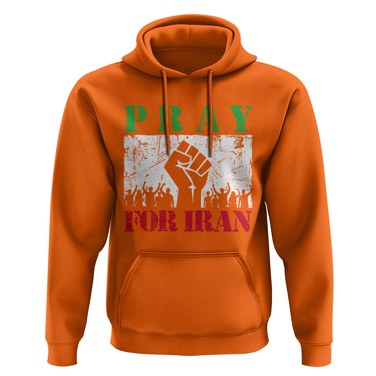 Pray For Iran Hoodie Support Iranian People Peace