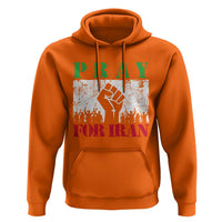 Pray For Iran Hoodie Support Iranian People Peace