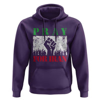 Pray For Iran Hoodie Support Iranian People Peace