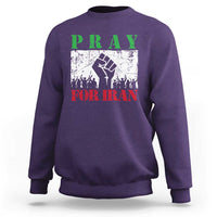 Pray For Iran Sweatshirt Support Iranian People Peace