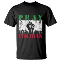 Pray For Iran T Shirt Support Iranian People Peace