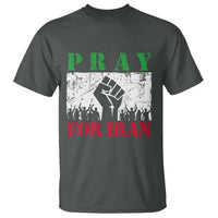 Pray For Iran T Shirt Support Iranian People Peace