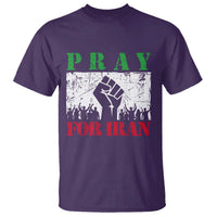 Pray For Iran T Shirt Support Iranian People Peace