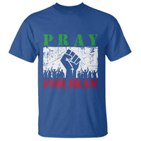 Pray For Iran T Shirt Support Iranian People Peace