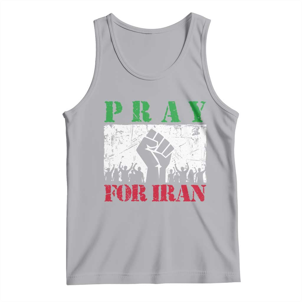 Pray For Iran Tank Top Support Iranian People Peace